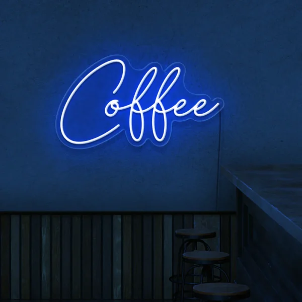 coffee neon sign