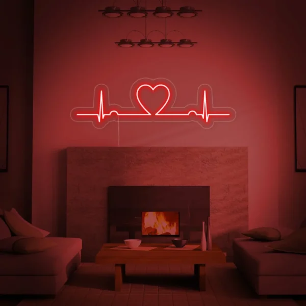 Love Beat Neon Sign