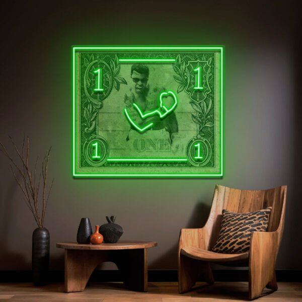 Fight For One Collapse Art LED Neon Sign Light Pop Art - Image 2