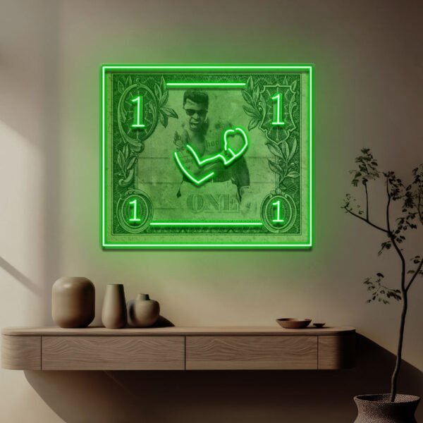 Fight For One Collapse Art LED Neon Sign Light Pop Art - Image 4