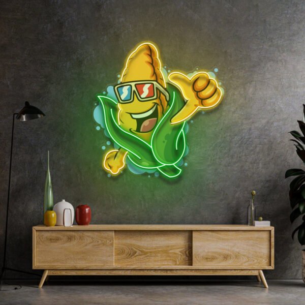 Cool Corn LED Neon Sign Light Pop Art - Image 2
