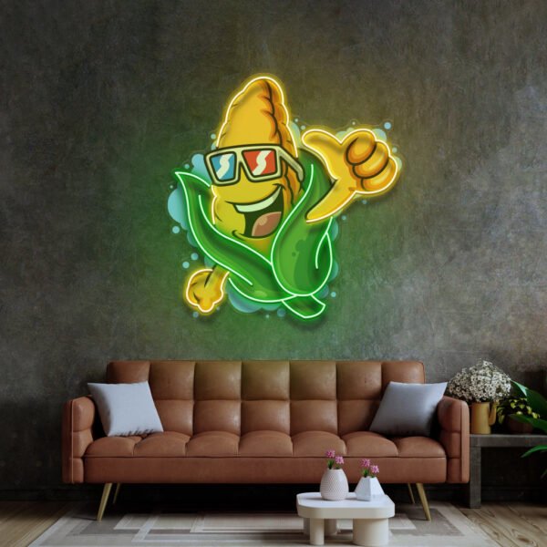 Cool Corn LED Neon Sign Light Pop Art - Image 3