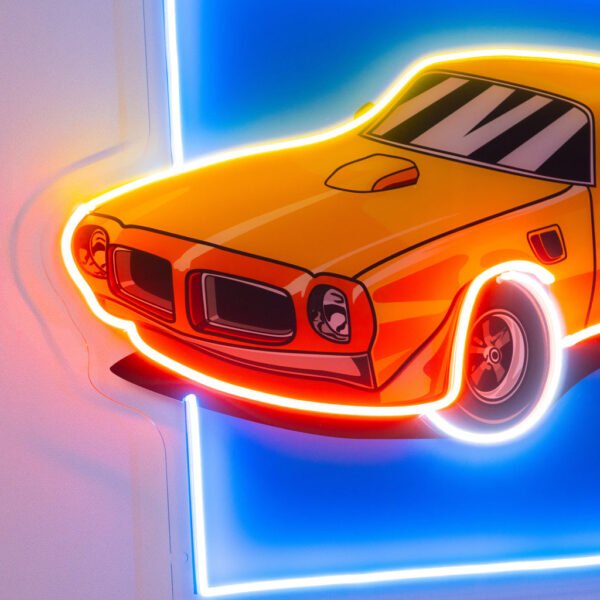 Car Concept LED Neon Sign Light Pop Art (Copy) - Image 3