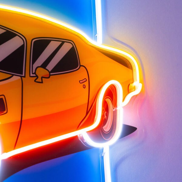 Car Concept LED Neon Sign Light Pop Art (Copy) - Image 2