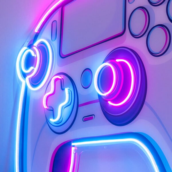 Stick Controller Cartoon LED Neon Sign Light Pop Art - Image 2