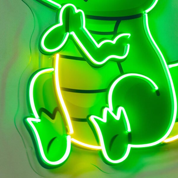 Dinosaur Clapping LED Neon Sign Light Pop Art - Image 3
