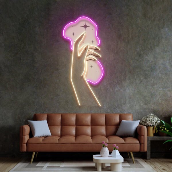 Fancy New Nails LED Neon Sign Light Pop Art - Image 2