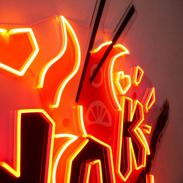 WOK Led Neon Acrylic Artwork - Image 3